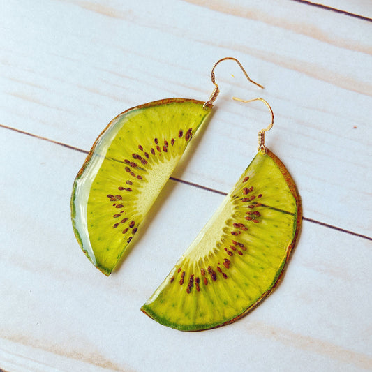 Kiwi earrings