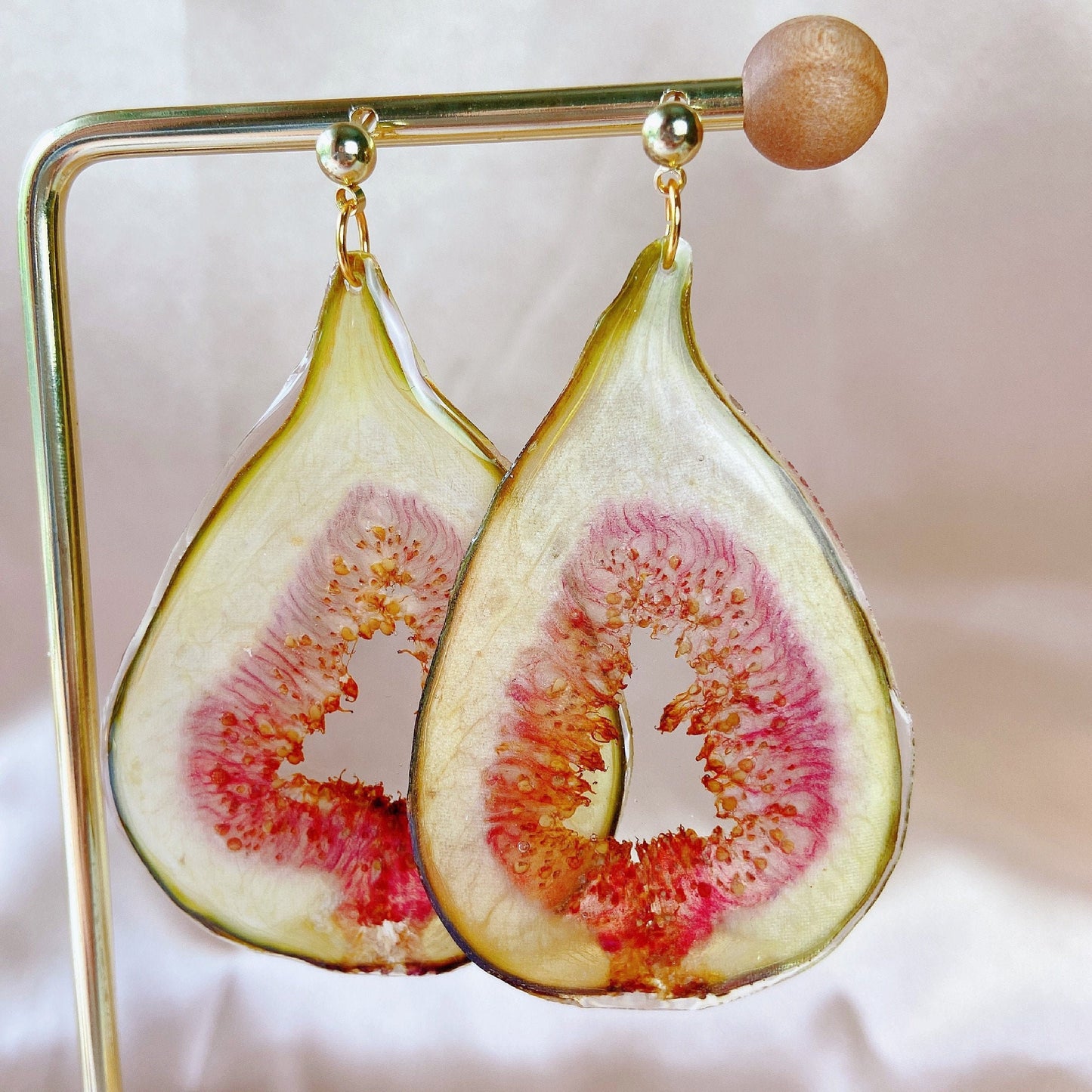 Fig earrings