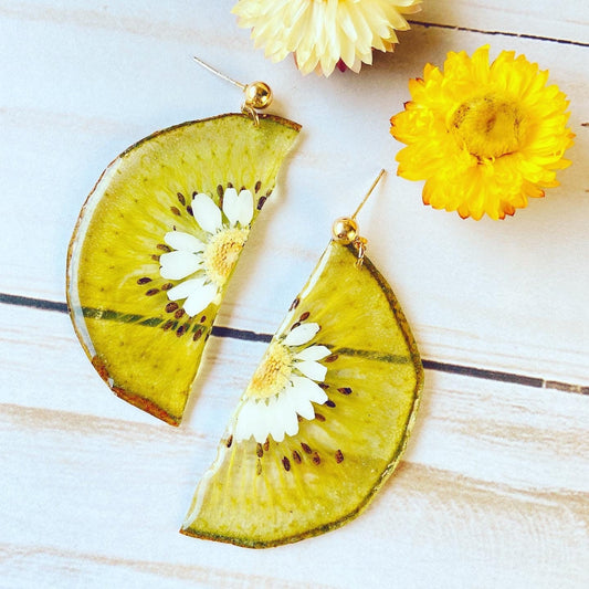 Kiwi earrings