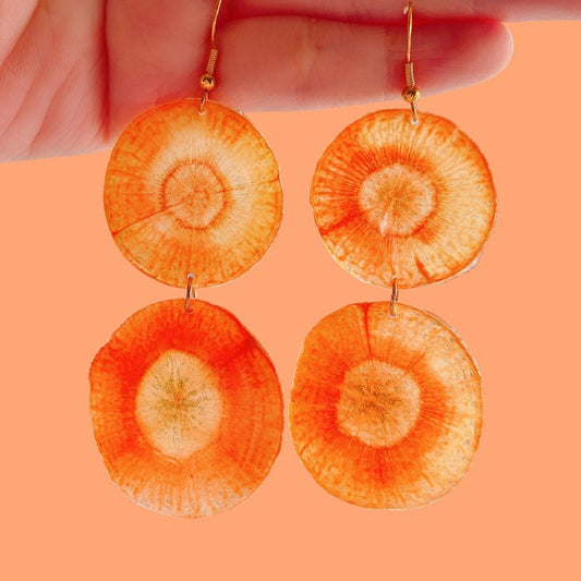 Carrot earrings