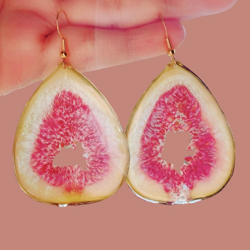 Fig earrings